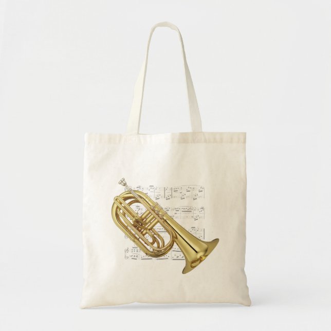 Tote - Marching euphonium and sheet music Bag (Front)