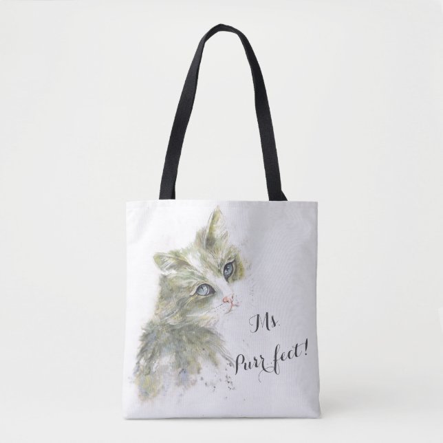 Tote - Ms Purr..fect! Bag (Front)