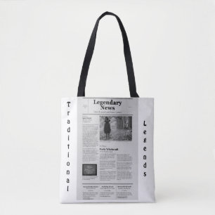 Tote Newspaper Bag