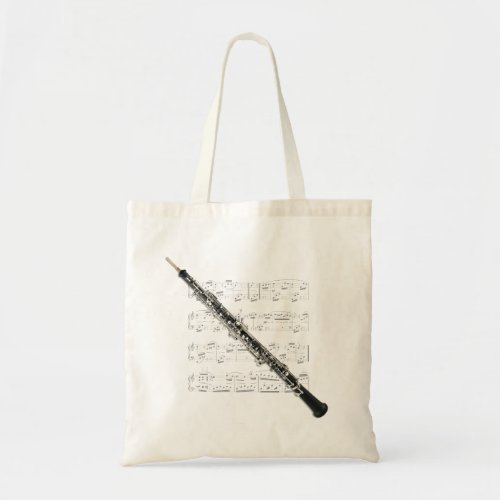 Tote _ Oboe and sheet music