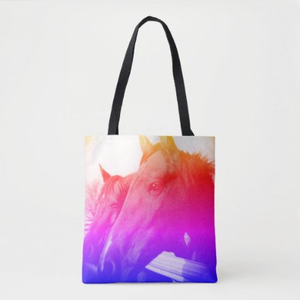 Tote - Rainbow Horse and Blue