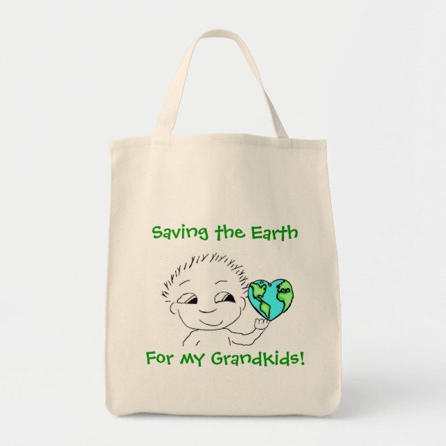 Tote - Saving the Earth Bag (Front)