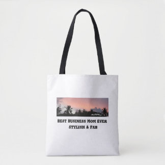 Tote Shoulder Bag, Tropical Birthday Gift Bag