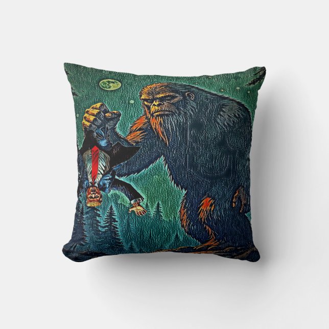 Tote Throw Pillow (Front)