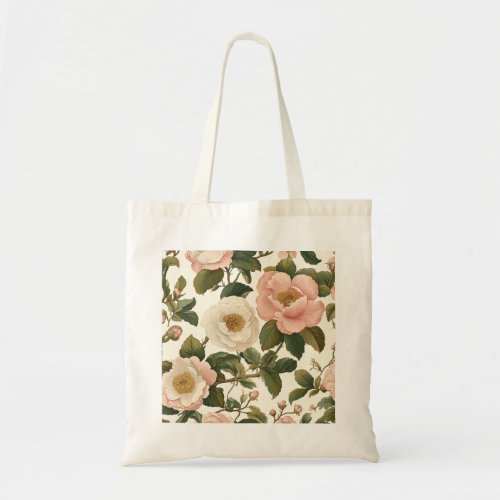 Tote with 19th_century botanical illustration 1