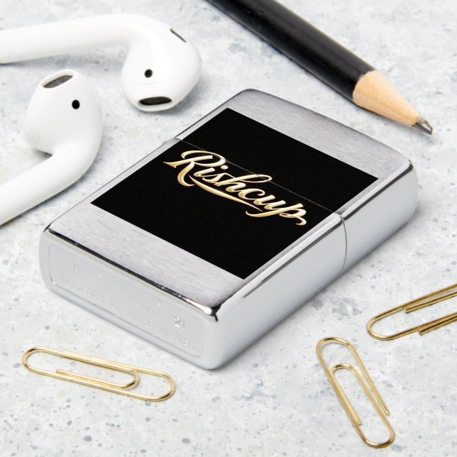 Tote Zippo Lighter (On Table 2)