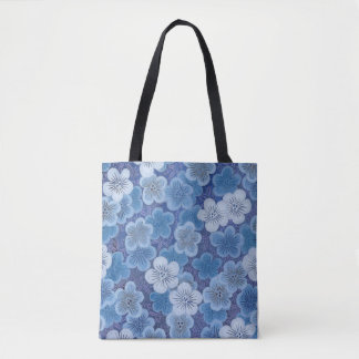 ToteKasho Sansui Japanese Vintage Pattern Tote Bag