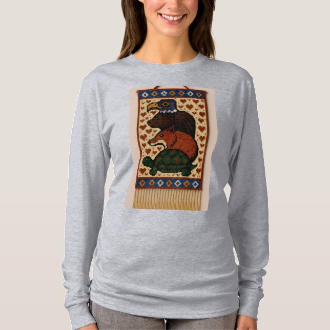 Totem Animal Beads T-Shirt (Front)