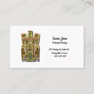 Totem personalized business card