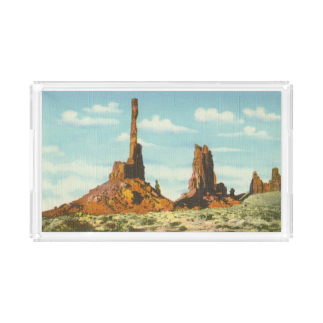 Totem Pole Acrylic Tray (Front)