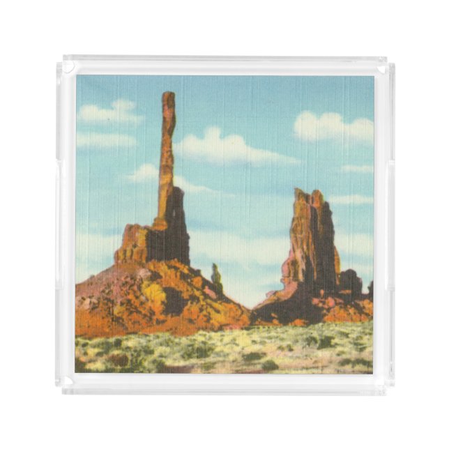 Totem Pole Acrylic Tray (Front)