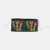 Totem Pole face mask (Front, Folded)