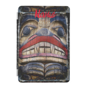 Totem Pole Face Thunder_Cove iPad Mini Cover