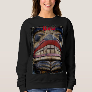 Totem Pole Face Thunder_Cove Sweatshirt