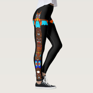 Totem Pole Leggings