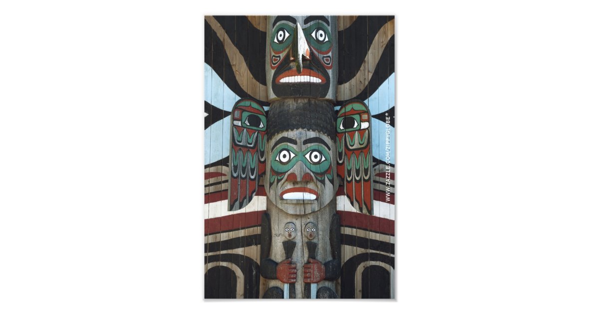 Totem Pole Photo Print | Zazzle.com