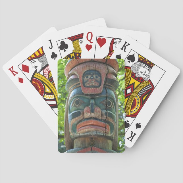 Totem Pole Poker Cards (Back)