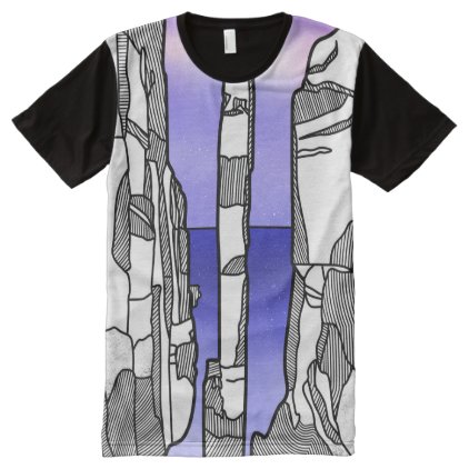 Totem pole Tasmania All-Over-Print Shirt