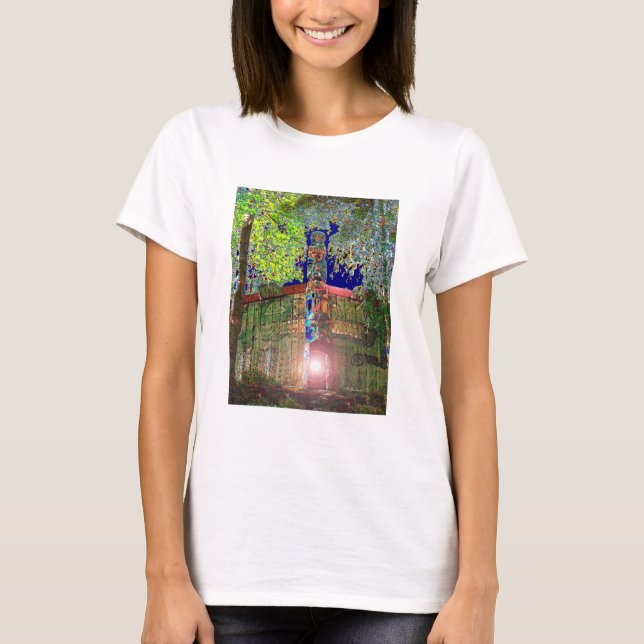 Totem Protection – Let the Light Shine Through! T-Shirt (Front)