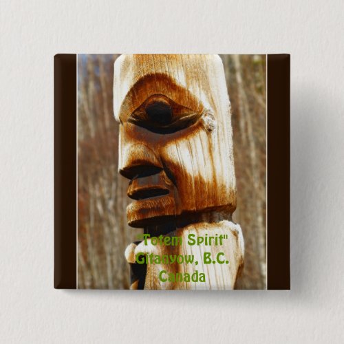 TOTEM SPIRIT Art Collection Button