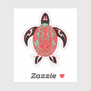 Totem Turtle Sticker
