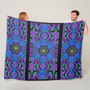 Totem Wildflower 4 Fleece Blanket