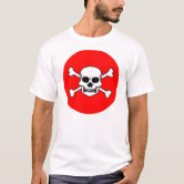 Totenkopf T-Shirt Zazzle 
