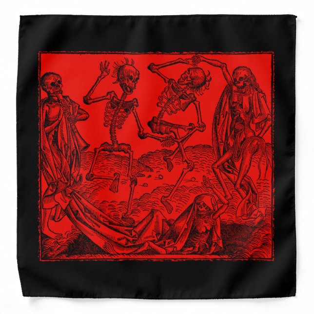 Totentanz / Dance of macabre Bandana (Front)