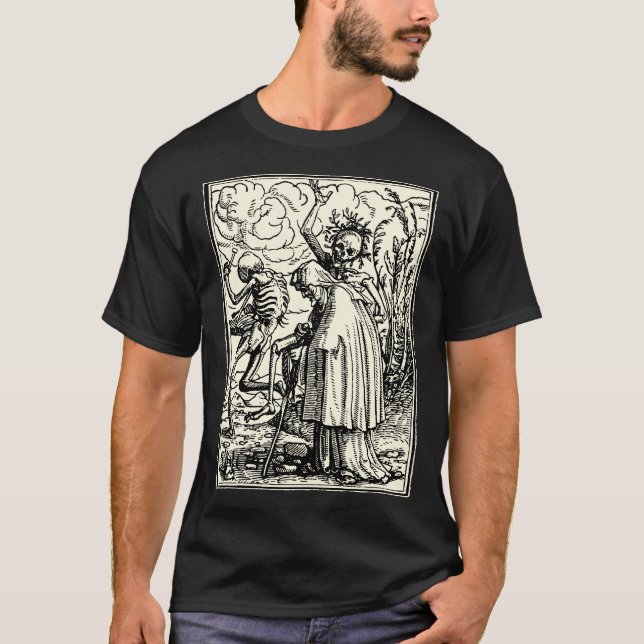 Totentanz, Dance of macabre (Holbein) T-Shirt (Front)