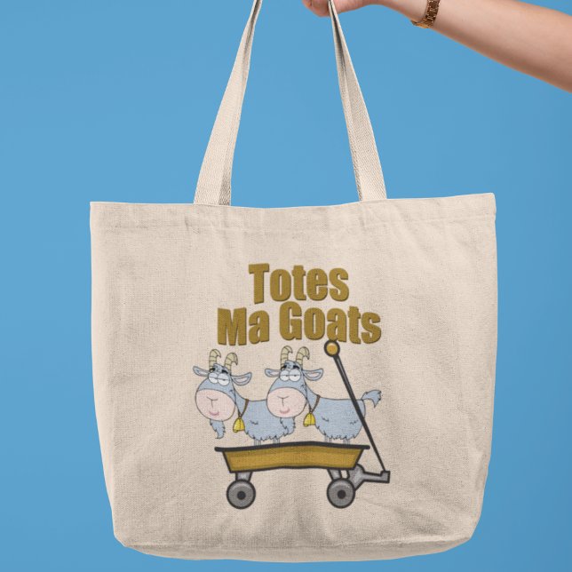 Totes Ma Goats Funny Tote Bag (Creator Uploaded)
