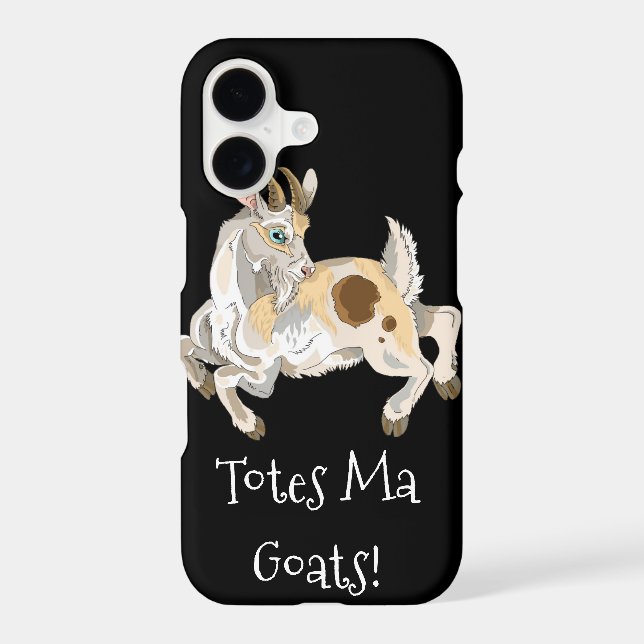 Totes Ma Goats Iphone Case (Back)