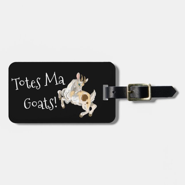 Totes ma Goats! Luggage Tag (Front Horizontal)