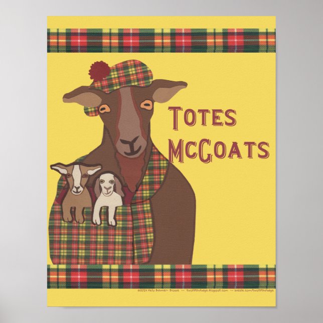 Totes McGoats poster (Front)