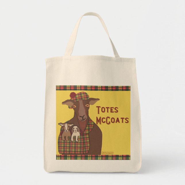 Totes McGoats tote (Front)