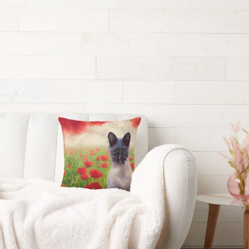 Toto Dog Cat AI Gone Wrong Throw Pillow
