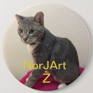Toto the Cat. Button