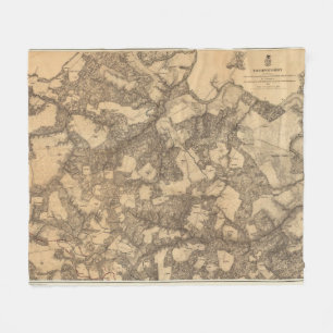 Totopotomoy, Virginia Fleece Blanket