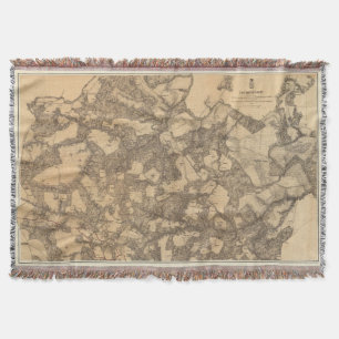 Totopotomoy, Virginia Throw Blanket