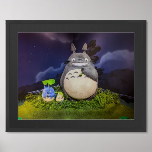 Totoro _ Studio Ghibli Exhibition Framed Art