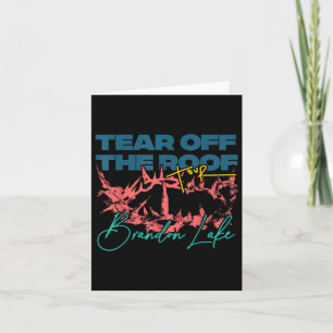 Totr Tear Off The Roof Merch Tour V2 Brandon Lake Card