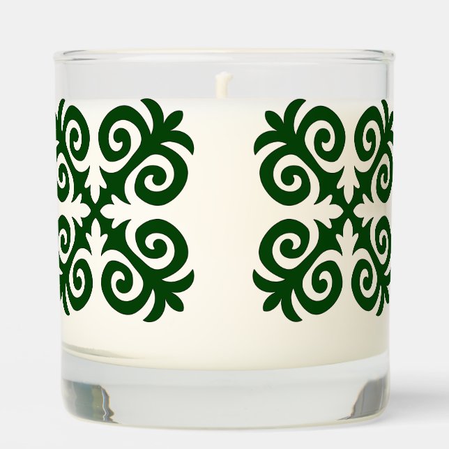 Totrkulak ornament pattern scented candle (Front)