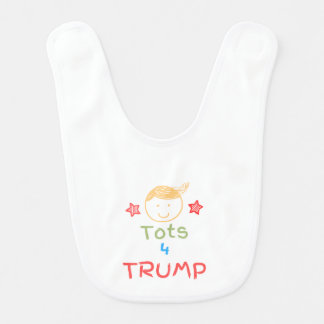 Tots 4 Trump bib