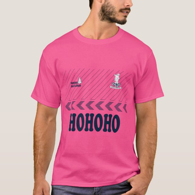 Tottenham 80s Retro Kit Christmas Jumper T-Shirt (Front)