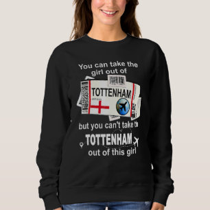 Tottenham Boarding Pass Tottenham Girl Tottenham Sweatshirt