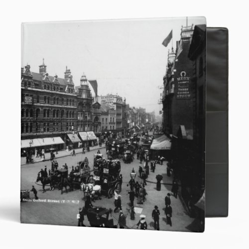 Tottenham Court Road from Oxford Street 3 Ring Binder