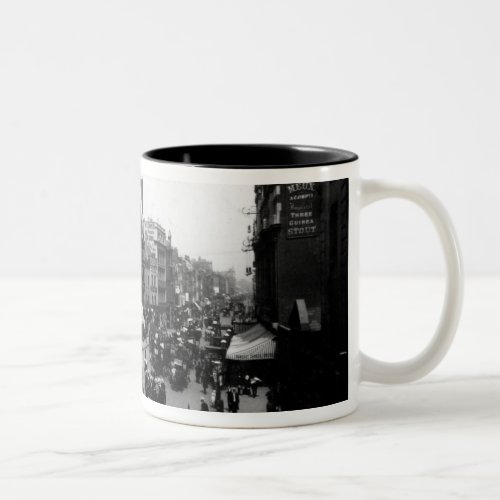 Tottenham Court Road from Oxford Street Two_Tone Coffee Mug