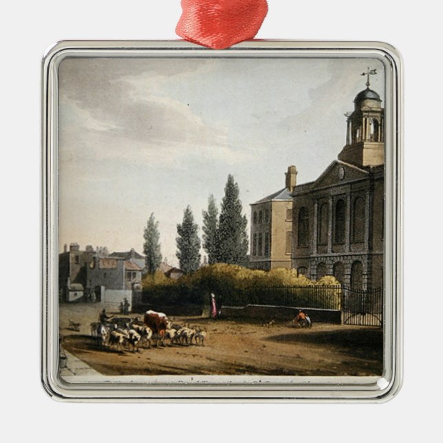 Tottenham Court Road Turnpike Metal Ornament (Front)