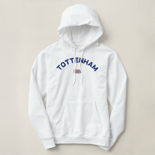 Tottenham Hoodie - Tottenham City England (Design Front)