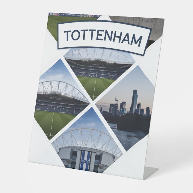 tottenham  pedestal sign (Front)