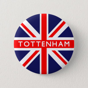 Tottenham UK Flag Button